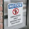 Signmission Employees Only Beyond Sign, Vinyl Decal, 7in W x 10in L, 2PK OS-2PACK-NS-D-710-V-11985 - alternate 4